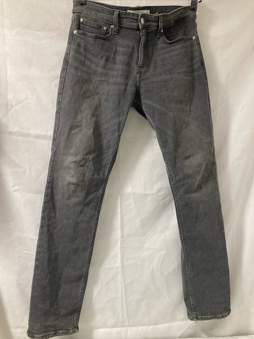 Calvin Klein Jeans Men's Grey Wash Slim Fit Denim Jeans W32 L32